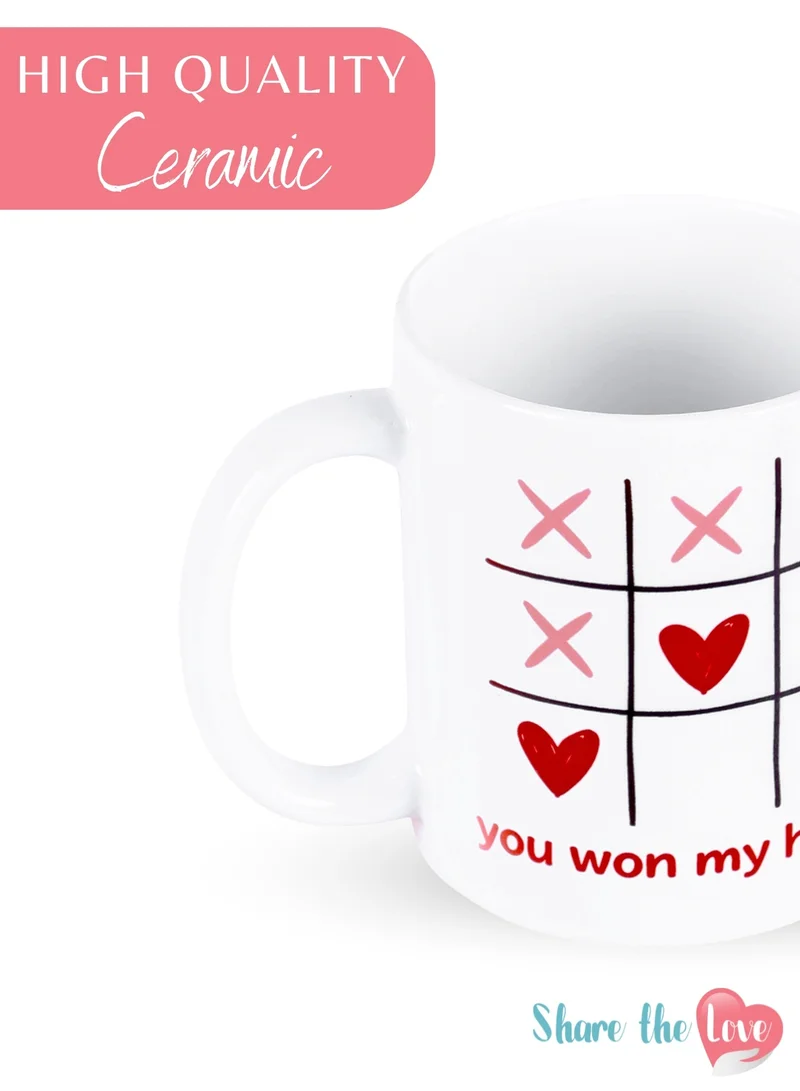 Share the Love You Won My Heart - Drinking Mug